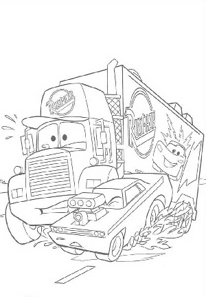Coloriages à imprimer de Cars