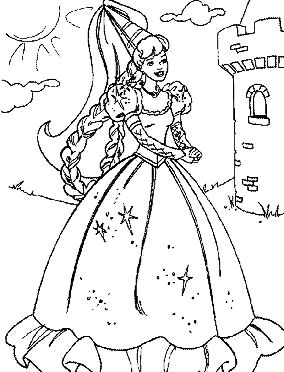 Coloriages princesses