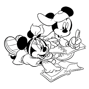 Dessins  colorier Mickey