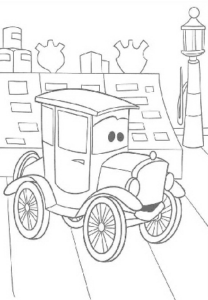Dessins à peindre de Cars