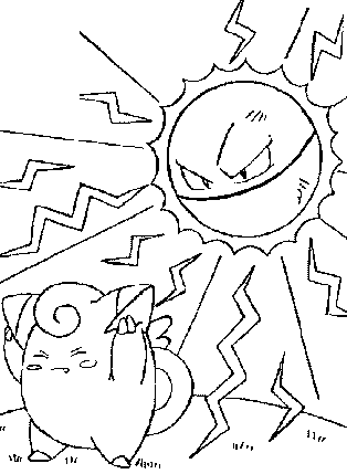Pokemon: Coloriages